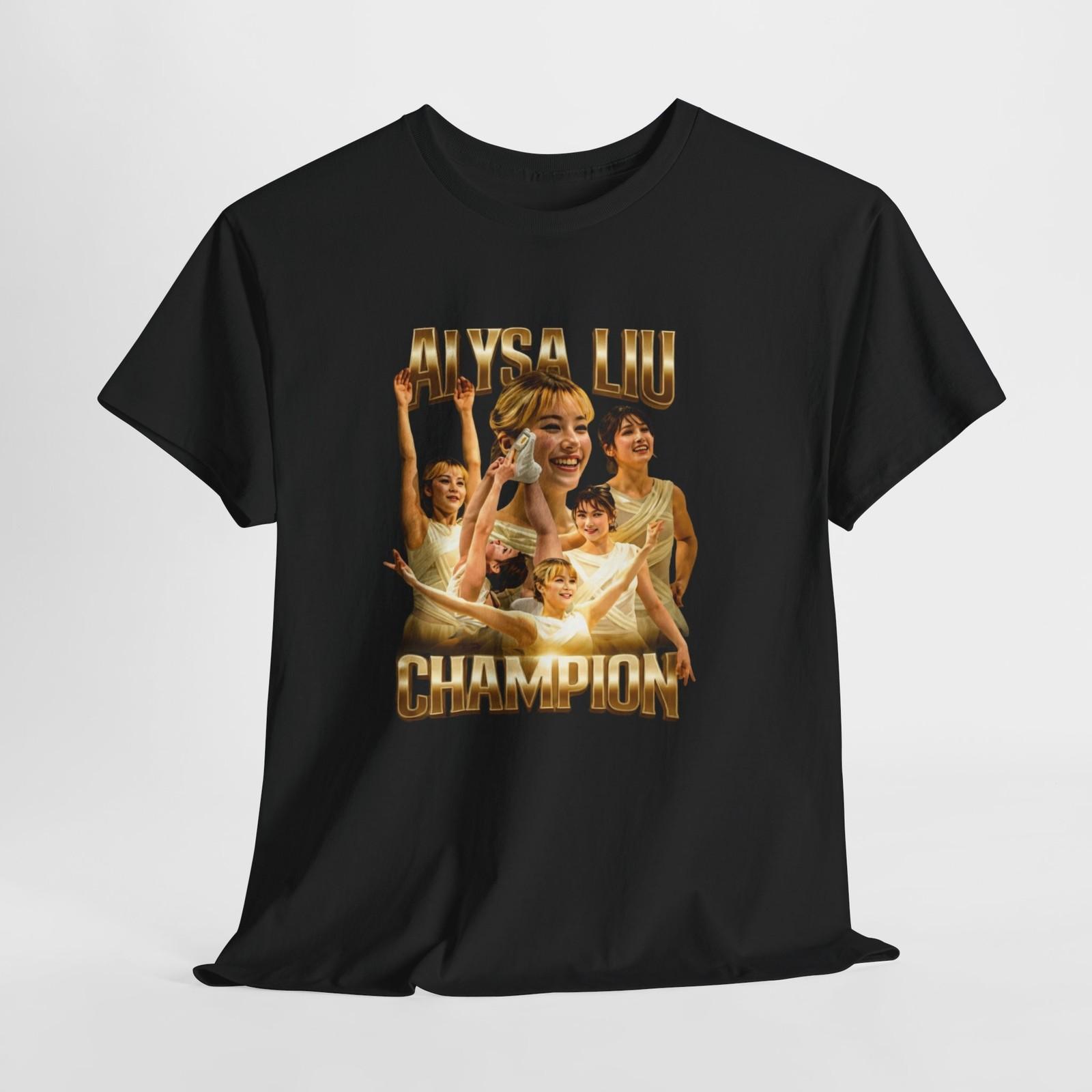 Alysa Liu Champion Tee | Figure Skating Graphic Shirt XXXXL