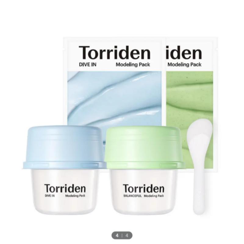 

Torriden All-in-One Modeling Pack 2 Types (Hyaluronic Acid + Cica)