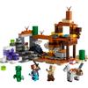LEGO Minecraft Wilderness Abandoned Mine Toy Present Birthday Block Christmas Boys Girls Children 8 Years Old 9 Years Old 10 Years Old Elementary Scho
