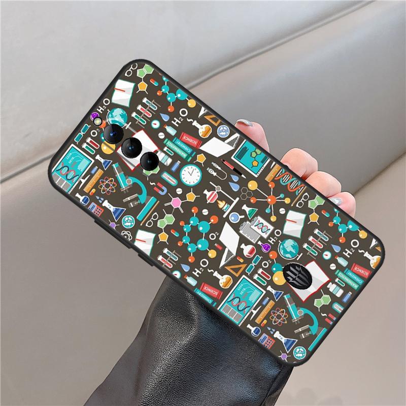 Science Chemistry Caffeine Case For ZTE Nubia Red Magic 11 10 9 8 8S 9S 10S Pro Plus 6S 7S 6 7 For RedMagic 10 Air Cover