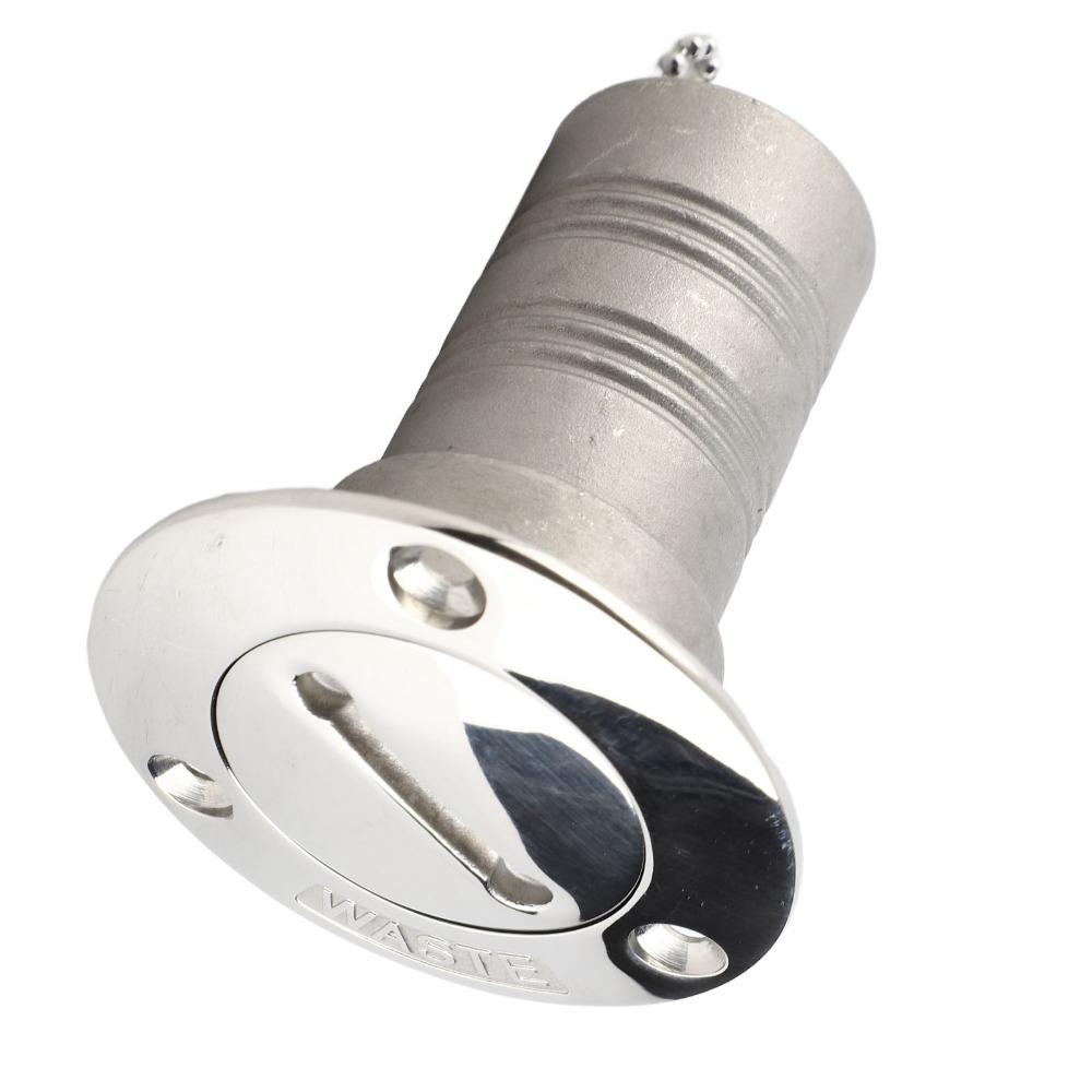 316 Stainless Steel Fuel Tank Filler Lockable Deck Filler Marine Deck Fill  Deck Installation