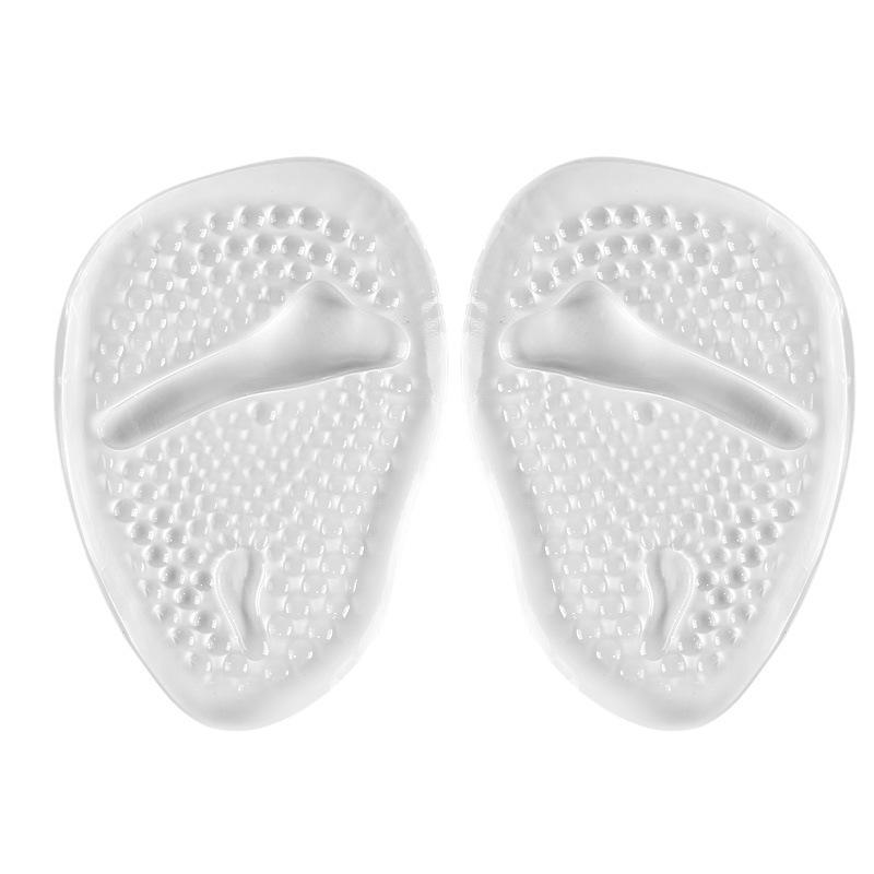 Thickened GEL Anti-wear Foot Sticker 3PCS Sticky Heel Pad Non-slip High Heel Forefoot Half-size Cushion