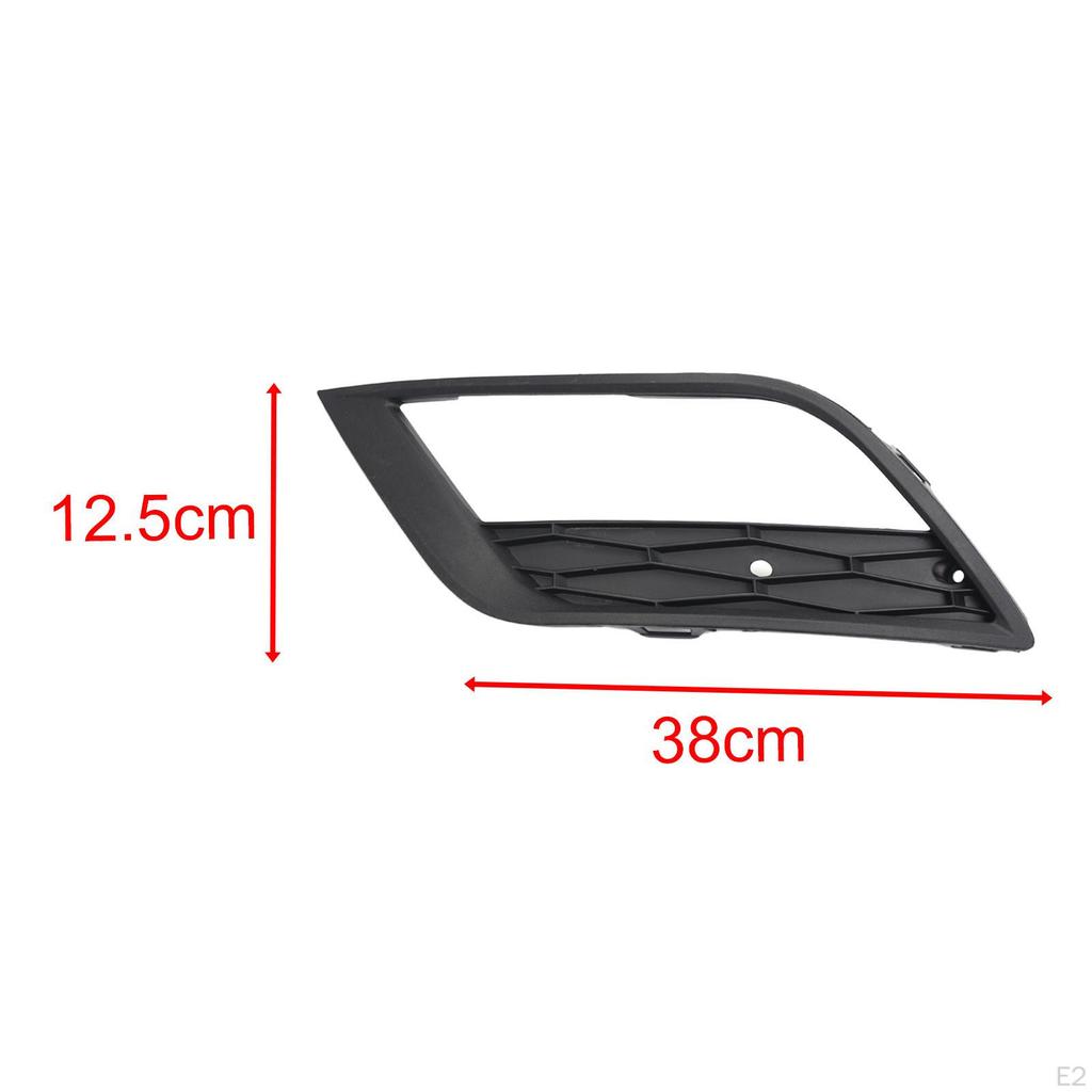 Car Front Fog Light Cover, Lamp Cover Insert Trims Lower Grille for MK4 Facelift