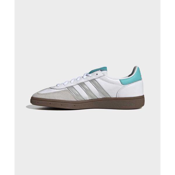 Mercedes AMG x adidas Handball Spezial Cloud White Herren Sneaker Silber-Metallic Gummi KJ1178