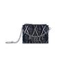 DIESEL Charm-D Wallet On-Chain Card Holder - Blue / X10584P9071Hb376