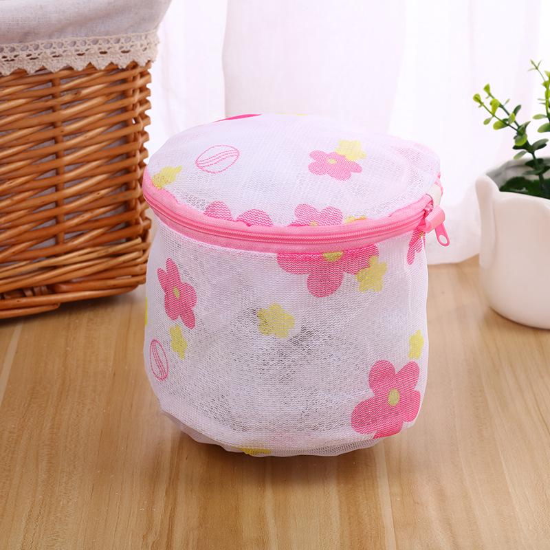 Thickened Fine Mesh Zipper Laundry Bag Set for Lingerie Care