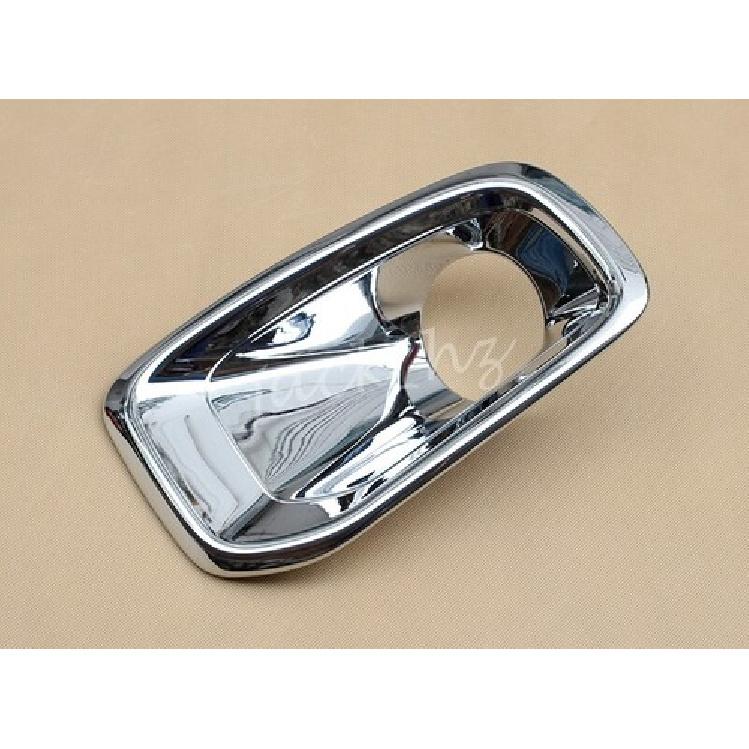 Chrome Front Fog Light Cover Overlay Accessories For Jeep Renegade BU 2015-2018