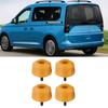 4pcs/set Rear Bump Stop Parts Kit For Leaf Spring Rubber Buffer 2K0511155A For Caddy For Mk3 For Mk4 Automotive Accessories