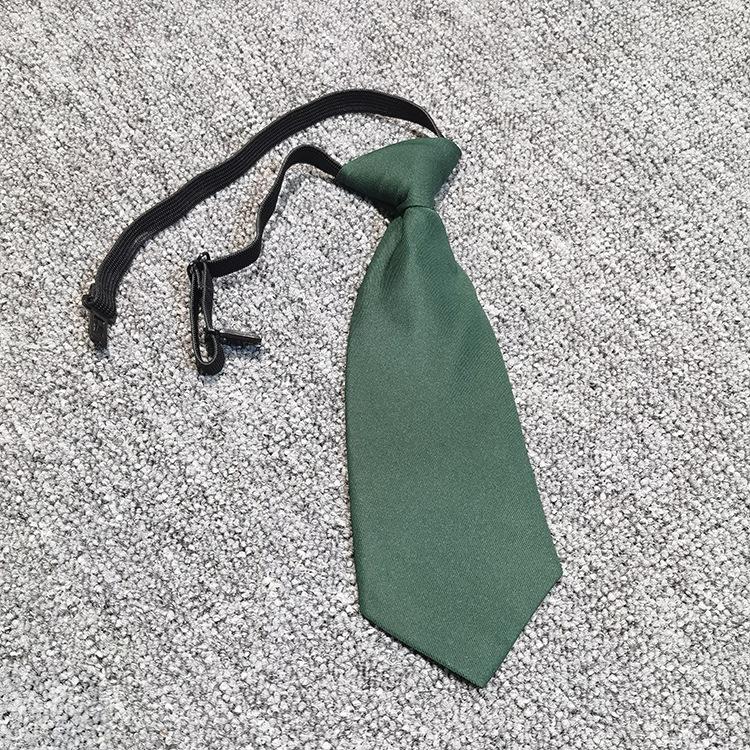 Παιδική Γραβάτα Νηπιαγωγείου Μαθητική Μονόχρωμη Τεμπέλικη Χωρίς Χτύπημα Ins Κορίτσια Σούπερ Κοντή Μίνι Μπλούζα Αξεσουάρ Στολής