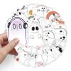 50 Cartoon Ghost Stickers for Halloween DIY Skateboard & Water Cup Decoration