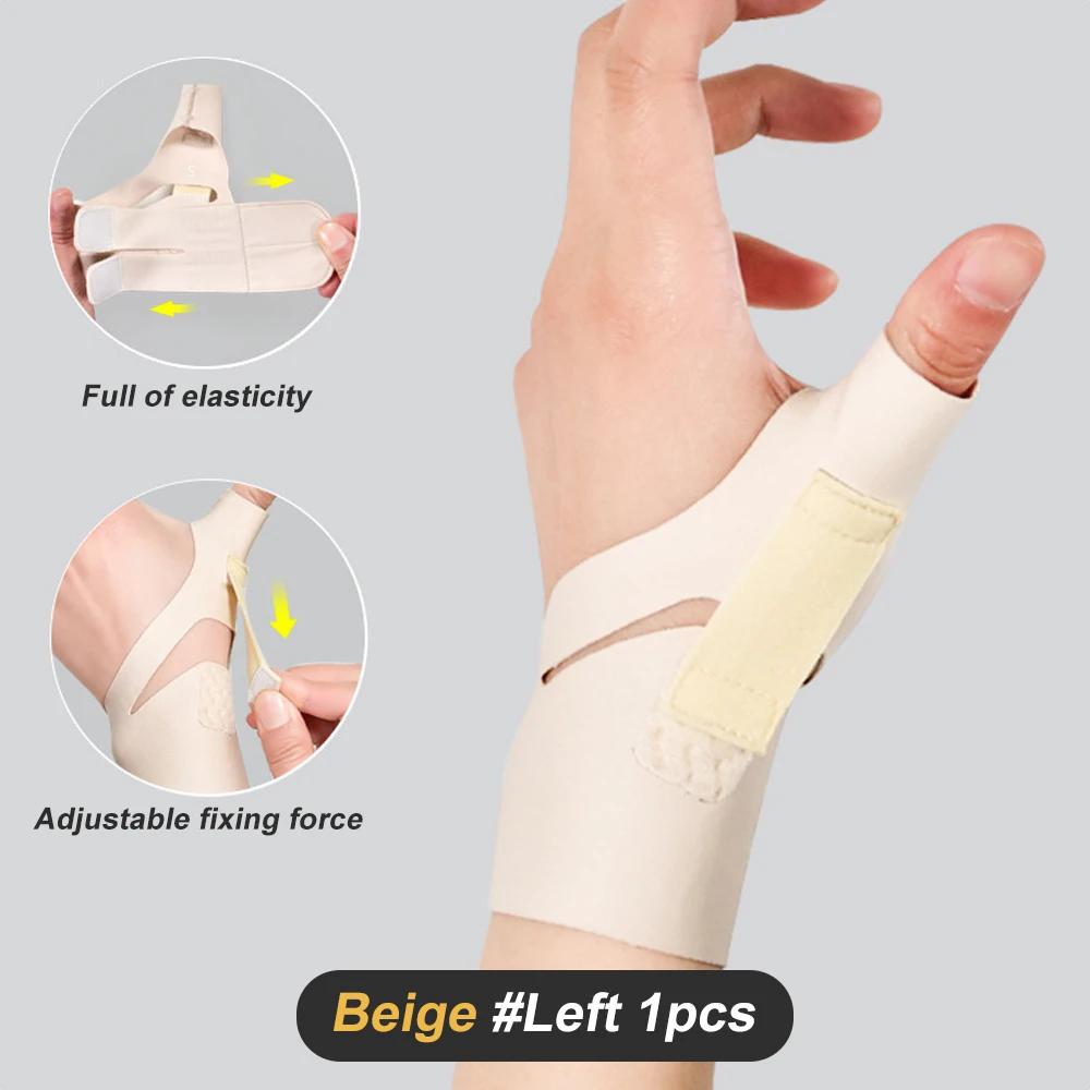 1Pc Waterproof Thumb Support Brace Elastic Compression Sleeve For Pain Relief Wrist Stabilizer