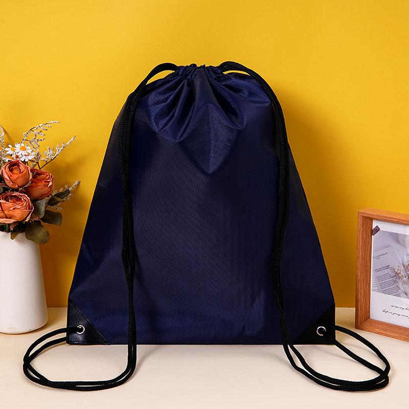 Waterproof 210D Oxford Polyester Sports Drawstring Bag