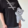 Soft Siamese Cat Shoulder Bag Stuffed Animal Plush Toy Backpack  Birthday Gifts