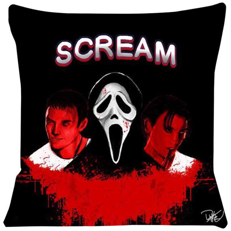 45x45cm Cushion Cover Movie Series Comfortable Short Plush Pillow Cases Chair Car Sofa Pillow Cover Home Decorative