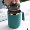 1 Pcs Stainless Steel Mug Minimalist Style Coffee Cup Insulated Large Capacity Milk Container Environmental Friendly
