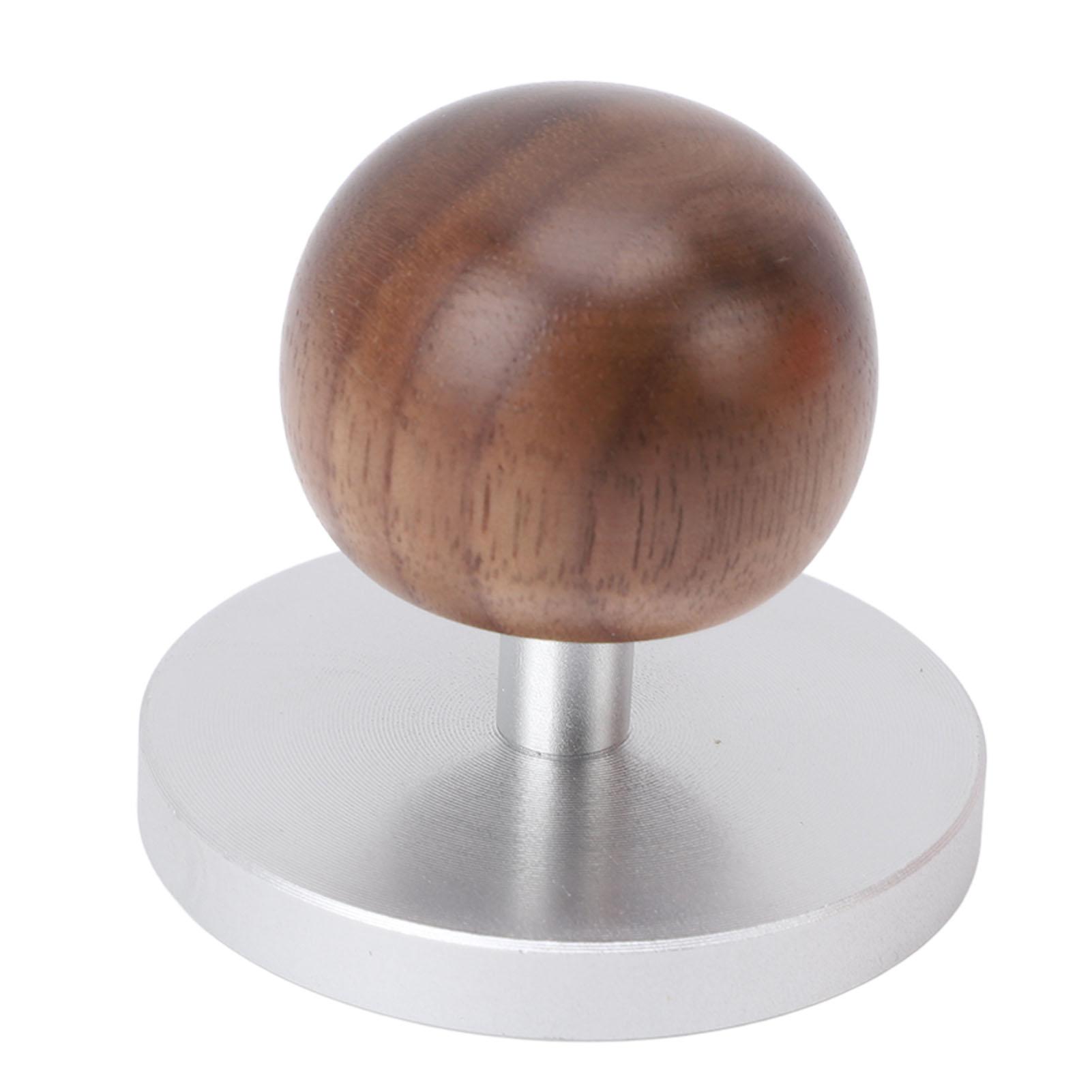 

Coffee Tamper Wooden Handle Professional Uniform Pressing Small Coffee Tamping Tool for Home Cafe