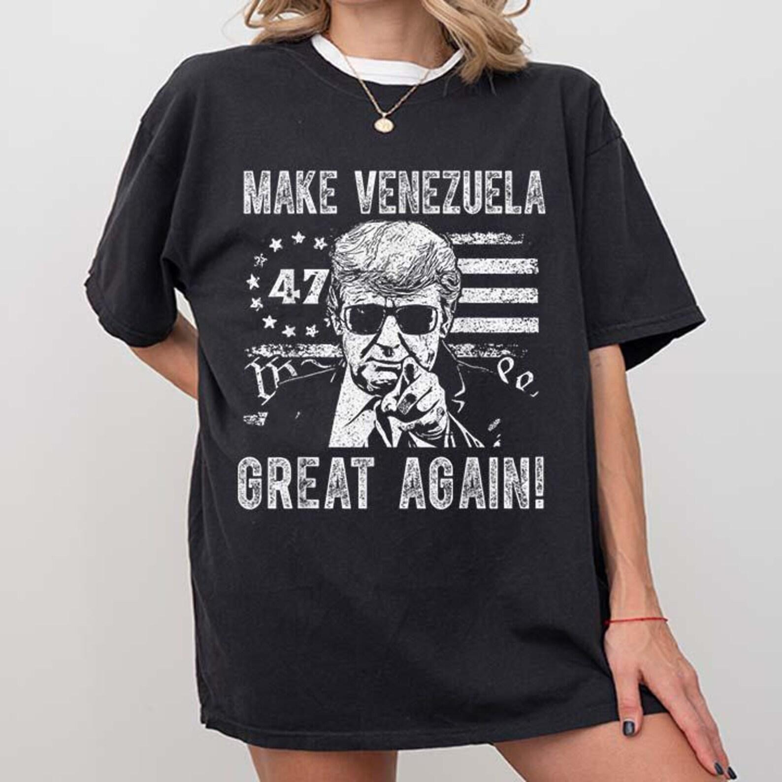 Trump Make Venezuela Great Again T-Shirt S