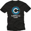 Mens T Shirt Cool Graphic Design   Capsule Corp