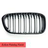 Front Bumper Kidney Glossy Black Grille Facelift Racing Grill Cover For BMW 1 Series F20 F21 LCI 2015-2019 120i 125i 135i