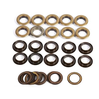 20Sets Bronze Black Gold Round Eyelet Grommets Handmade Accessories 17mm