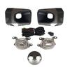 Powerful Car White LED Daytime Running Light Fog Lamps With Protective Frame For Toyota Hilux -