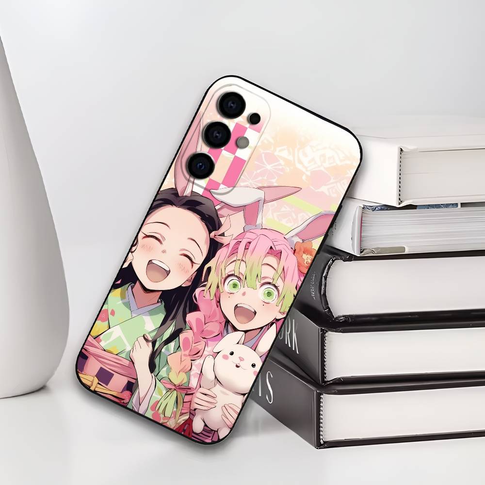 N-Nezuko K-Kamado Phone Case For Samsung S25,S24,S21,S22,S23,S30,Ultra,S20,Plus,Fe,Lite,Soft Black Cover