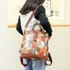 Women's New High-end Texture Niche Design Backpack Anti-theft Travel Large Capacity Splicing Bag