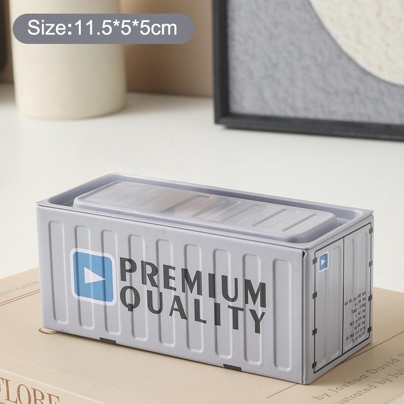 

Ретро Индустриальный Стиль Железо Мини Маленький Контейнер Модель Украшение Коробка для Хранения Многофункциональная Металлическая Коробка Настольное Украшение