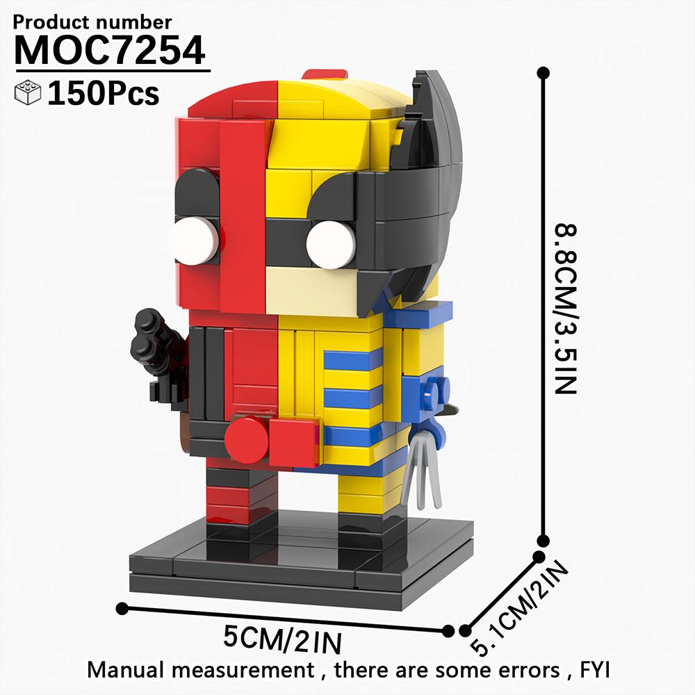 MOOXI Filmreihe MOC Steine Set Figur BrickHeadzed Modell DIY Bausteine Montessori Kinder Bildungsspielzeug Für Kinder Geschenk