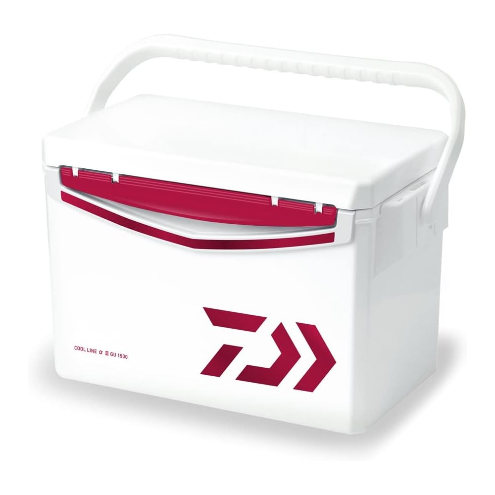 Daiwa Cool Line Alpha3 GU1500 Fishing Outdoor Camping Cooler Box Red 15L