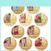 10-piece Slam Dunk Commemorative Coin Set Metal Collectibles Gift Boxed