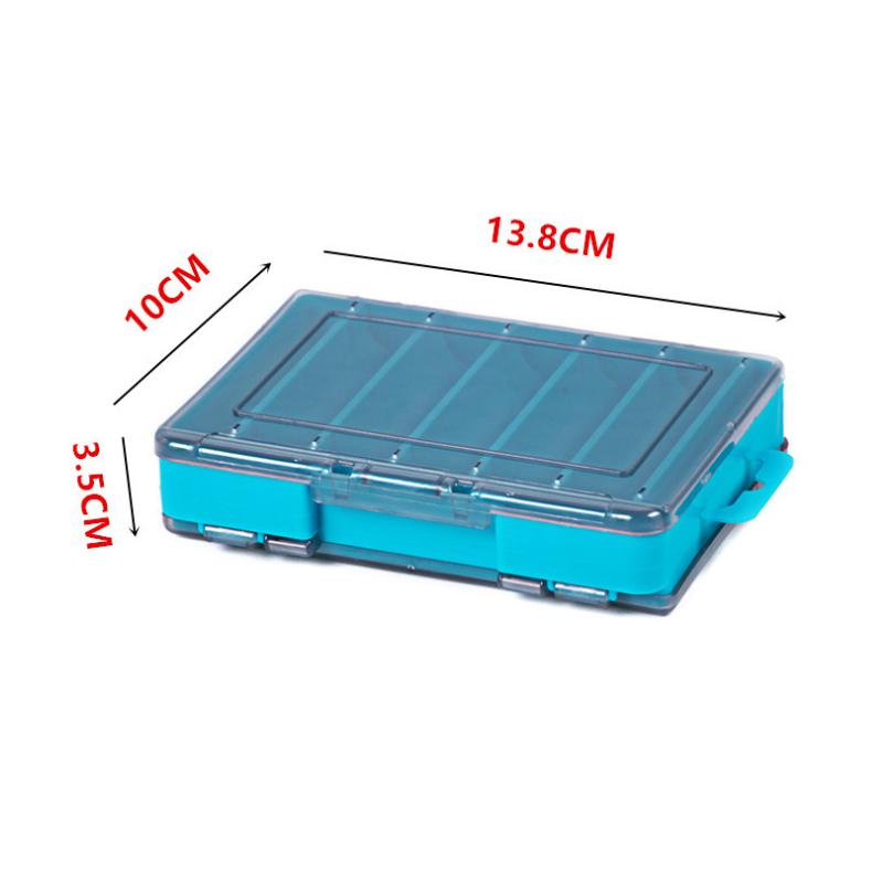 

1 шт. Коробка для приманок Коробка для хранения рыболовных приманок Рыболовные принадлежности Аксессуары Ящик для инструментов Коробка для рыболовных снастей 13.8cm * 10cm * 3.5cm