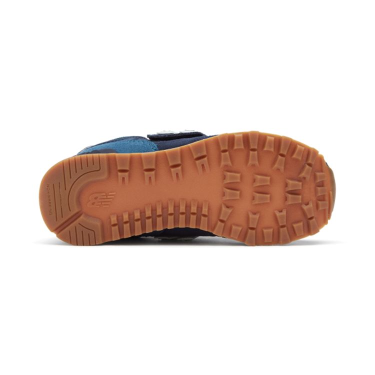 New Balance Nb 574 Series Velcro Low Top Kids Running Shoes Kids Sneaker Navy PV574PU1