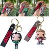 Yp429 Galaxy Guardians Silicone Keychain Movie Souvenir Car Key Chain Bag Pendant Gift