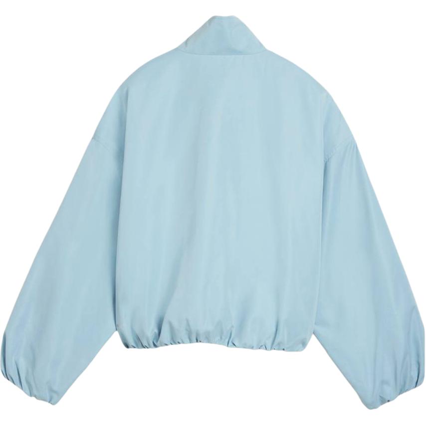 Puma FW25 Style Retro Loose Pleated Stand Collar Zip Long Sleeve Jacket Women jackets 63689647