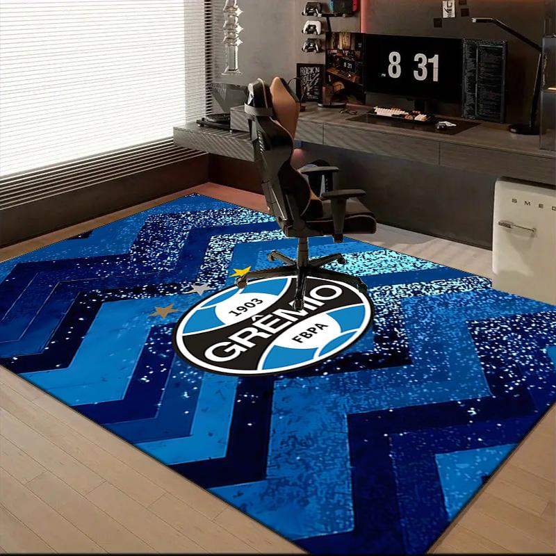 Fc 1903 Emblem Printed Office Carpet Chair Cushion Entryway Rug, Rugs for Living Room, Bedroom Christmas gifts