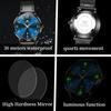 Top Brand OLEVS New 5653 Man Watch Minimalist Fashion Quartz Watch for Men Digital Dial Auto Date Waterproof Men's Wristwatches