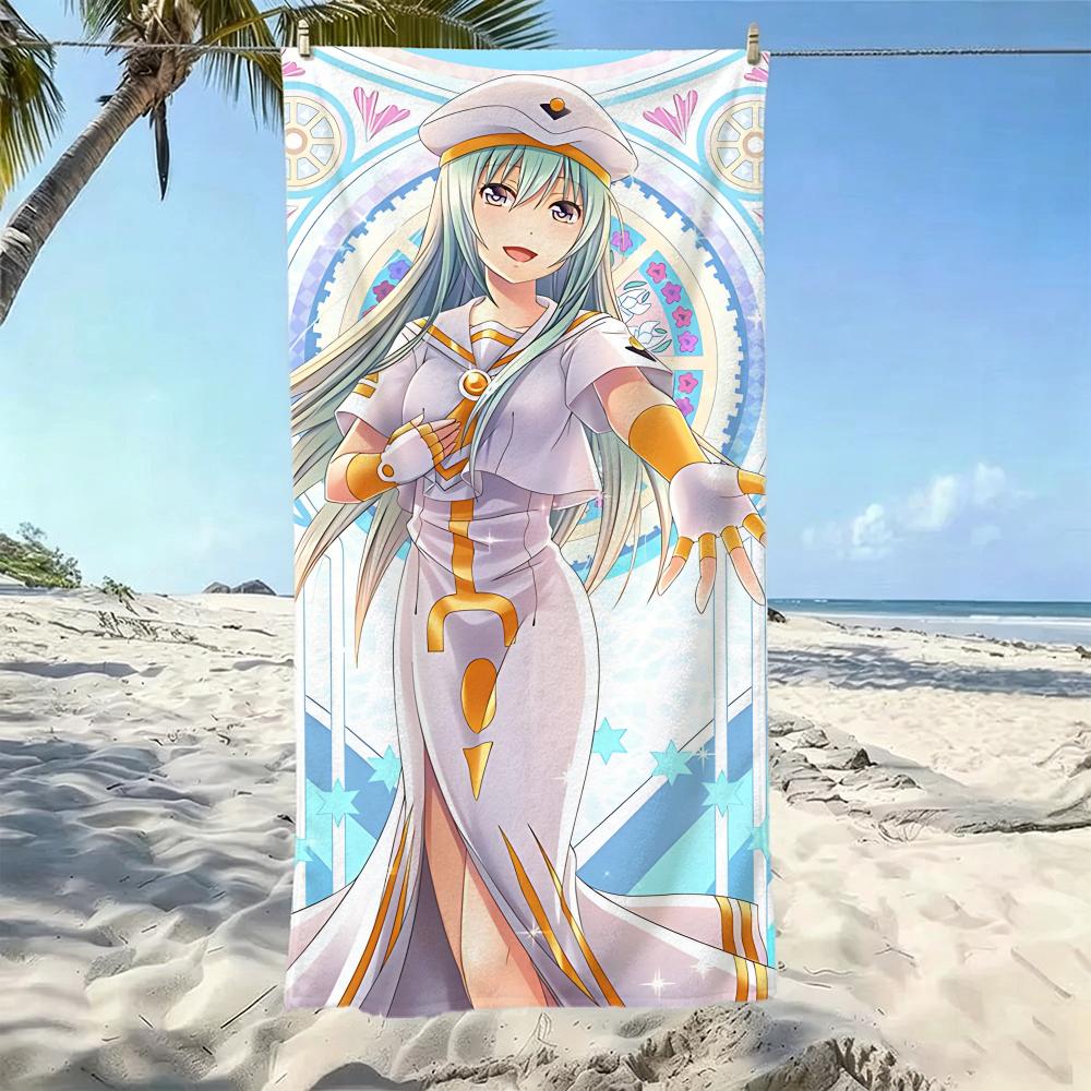 Peaceful A-ARIA THE ANIMATION Towel Five-Star Hotel Quality Eco-Friendly Ultra Soft Thick Towels & Beach Towels
