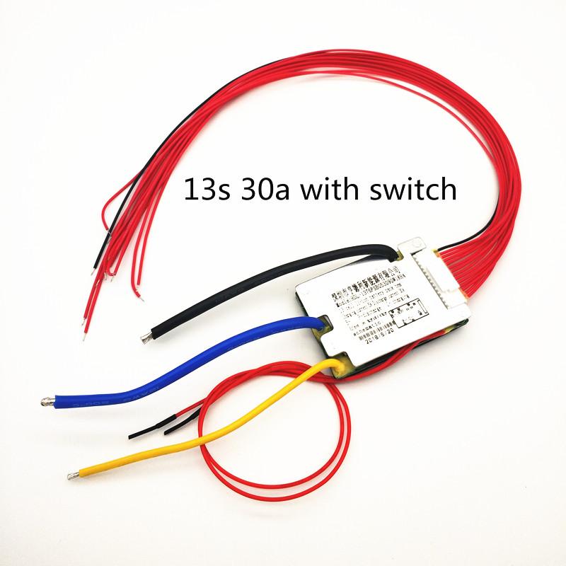 Scheda Circuitale BMS 4s 20A PCBA Batteria 18650 3.7V Con Connettore DC Per Trapano Elettrico Manuale 16.8v