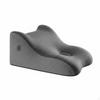 Contoured Back Support Cushion Versatile Ergonomic Bed Wedge Elevated Sleeping Pillow for Women,