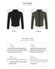 Stand-Collar Slim-Fit Fingerless Yoga Jacket - Long-Sleeve, Elastic, Zippered Running Wear