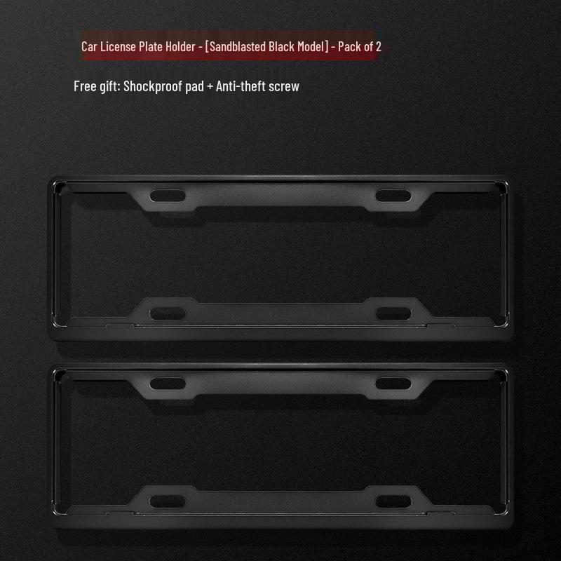 Kohlefaser-Nummernschildhalter für BMW X1, X2, X3, X4, X5, 1er, 3er, 5er