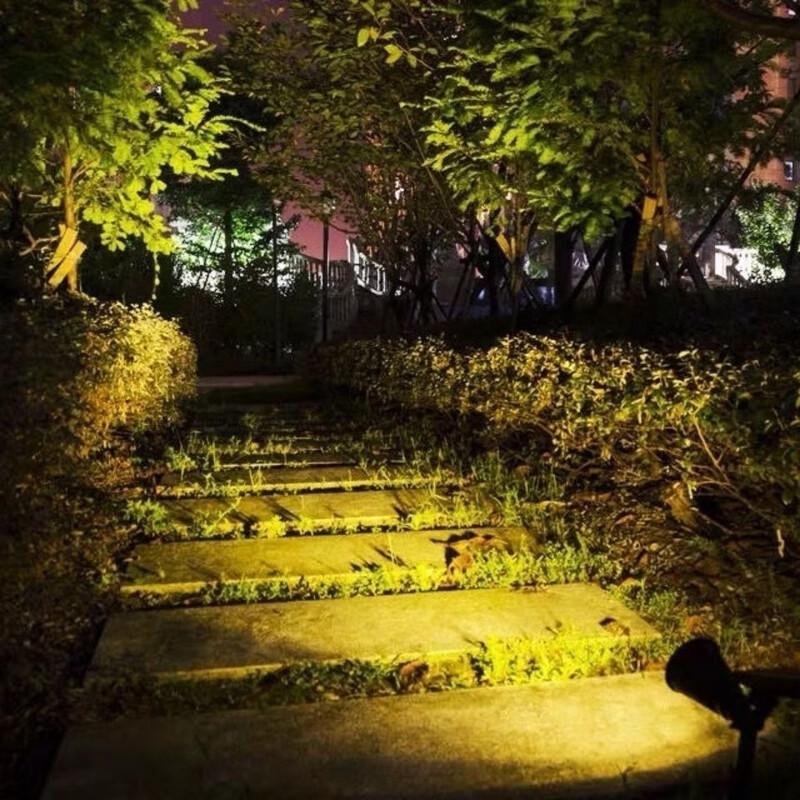 Lishi Solar Lawn & Wall Spotlight