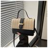 Simple Casual Small Square Bag Women's New 2025 Spring New Niche Beautiful Messenger Bag Personalized Trend Shoulder Bag