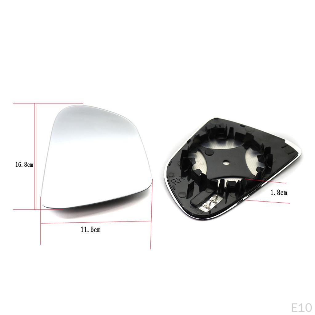 Mirror Glass Convex Heated Replacement 2016 Up