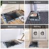 3D Visual Illusion Deep Pit Trap Front Floor Door Entrance Mat Indoor  Kitchen Bath Doormat Bedroom Carpet Rug