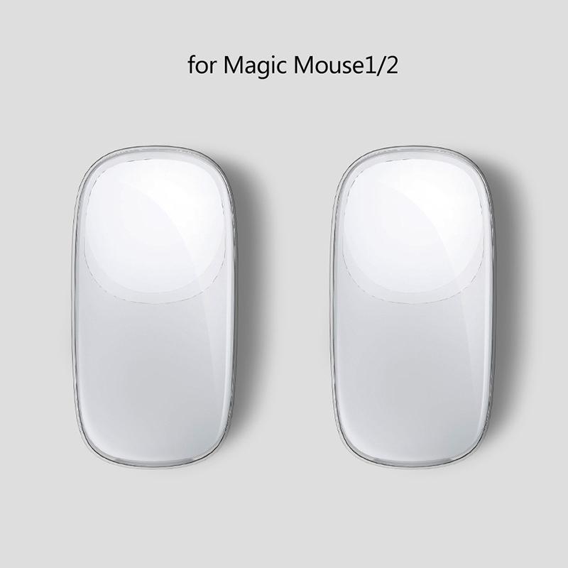 Силиконовый защитный чехол Magic Mouse Защитная крышка для мыши Magic Mose 1/2 — фото 5