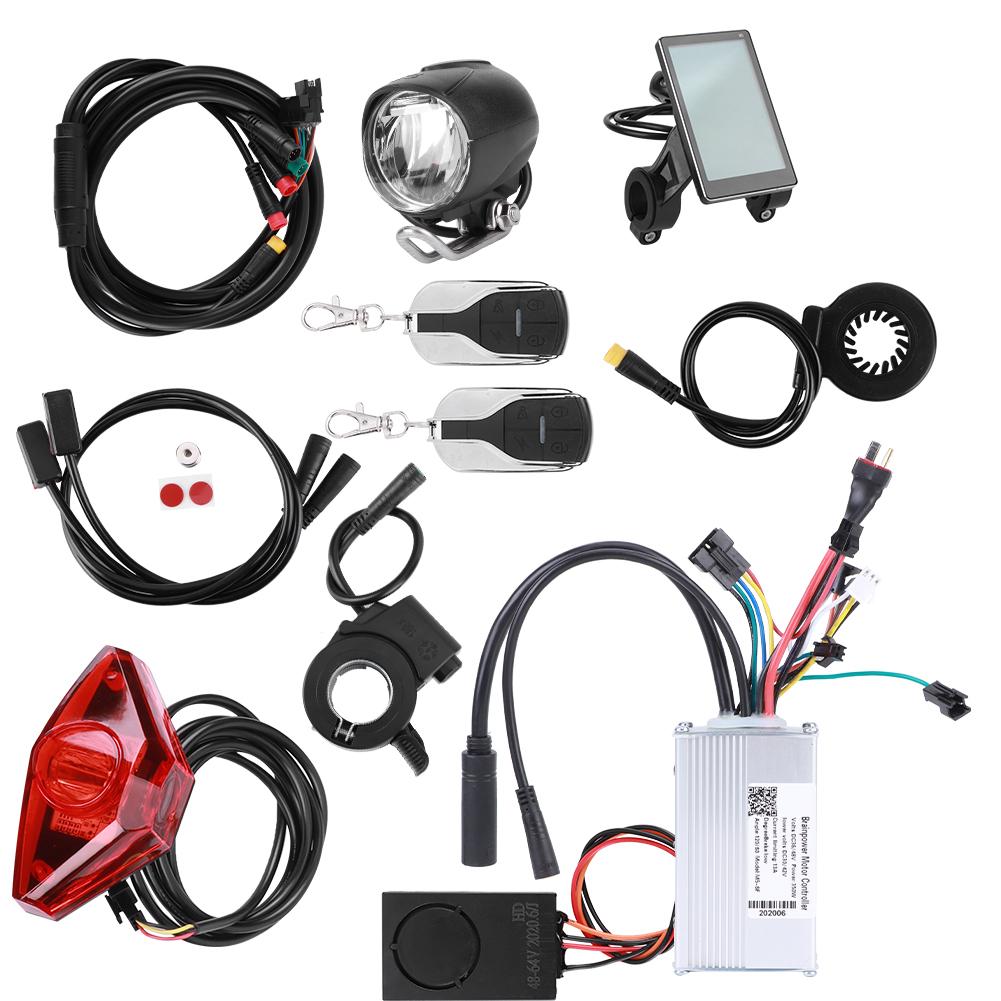 Mountain Bike Waterproof Line Kit Electric Bicycle Assist Controller Meter Modified Accessory