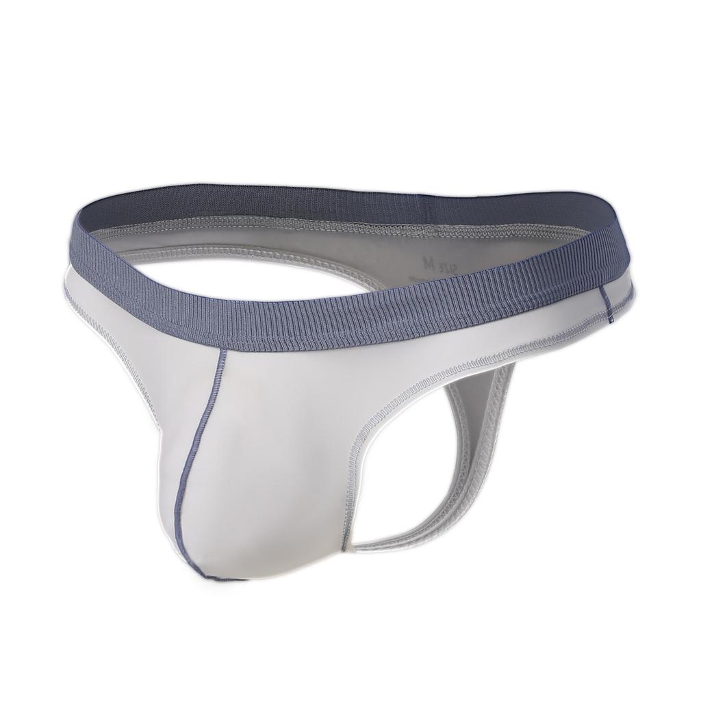 2025 Summer Ice Silk Men's Thong: Cool, Breathable, Fun Underwear