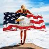 1 Che Dio Benedica l'America Telo da Spiaggia Stampa 2D Unilaterale Asciugatura Rapida Telo da Spiaggia Piscina Spiaggia Nuoto Decorazione Patriottica Fedele Orgoglioso Regalo